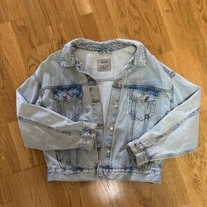 Denim&Co Light Blue Wash Denim Jacket